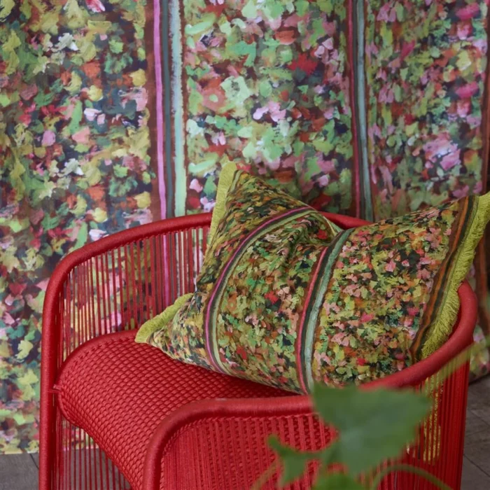 Sanzai Persimmon Velvet Cushion 60x45 - Bilde 5